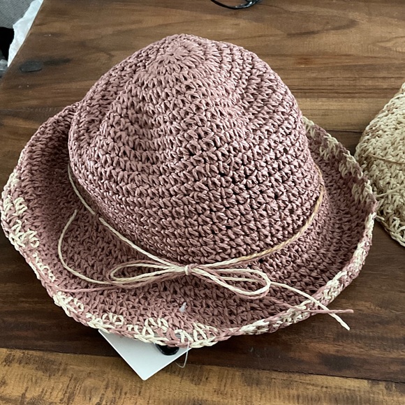 Styline Accessories - Women's Maeve Straw Sun Hat with Contrast Trim